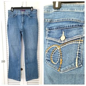 Not Your Daughter's Straight Leg Jeans‎ Size 10 NYDJ